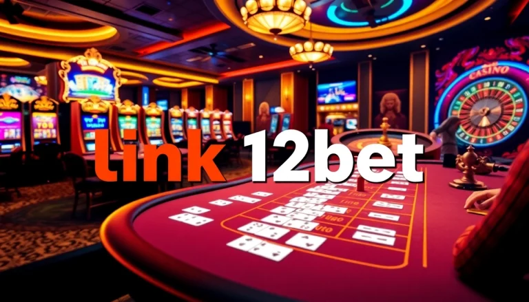 Experience the excitement of winning with 12bet while playing in a luxurious casino atmosphere.