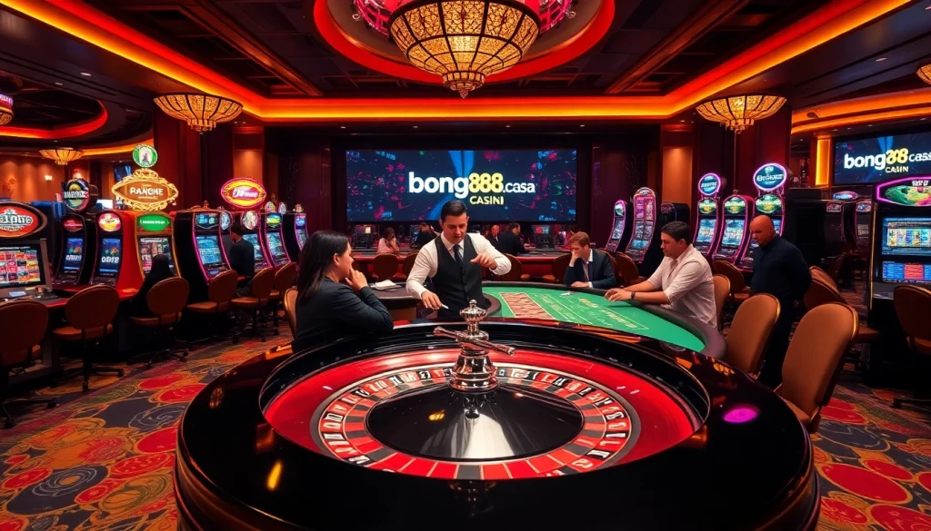 Experience luxury gambling at https://bong88.casa/ with poker and roulette excitement.