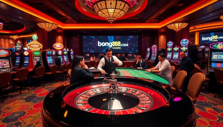 Experience luxury gambling at https://bong88.casa/ with poker and roulette excitement.