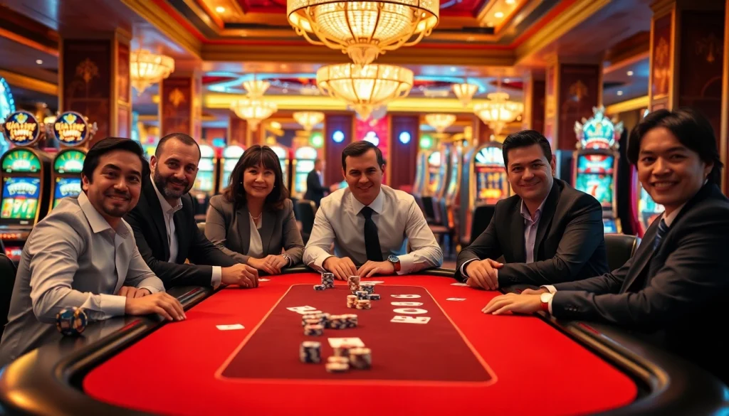 Découvrez les jeux captivants du meilleur casino en ligne à travers une ambiance luxueuse.