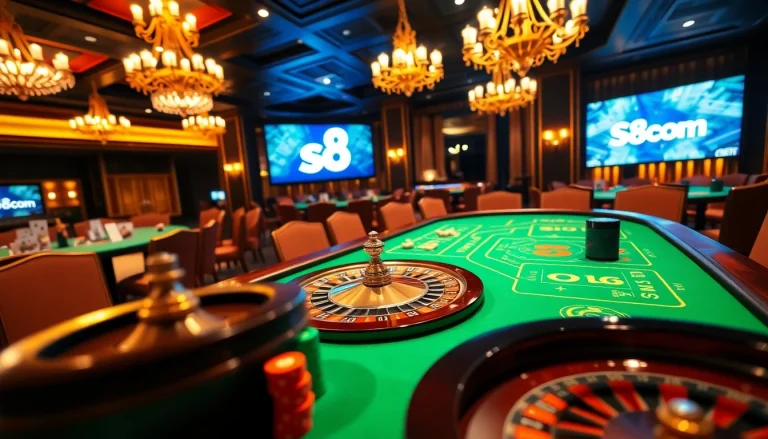 Experience the excitement of s8.com with engaging casino games and vibrant atmosphere.