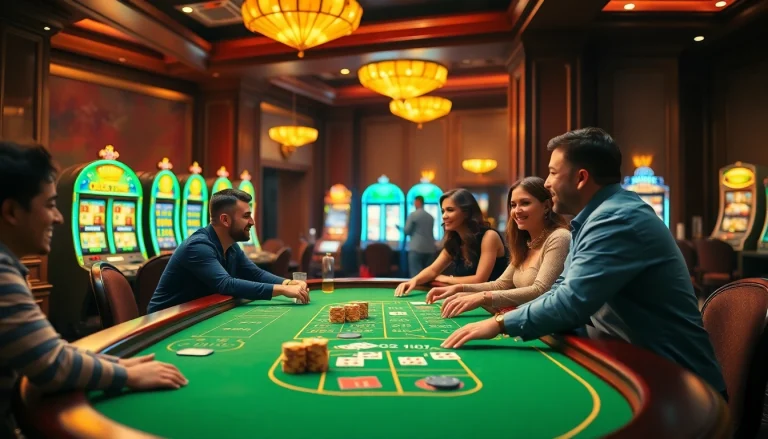 Joueurs profitant d'une expérience de casino en ligne 2026 dynamique et immersive.