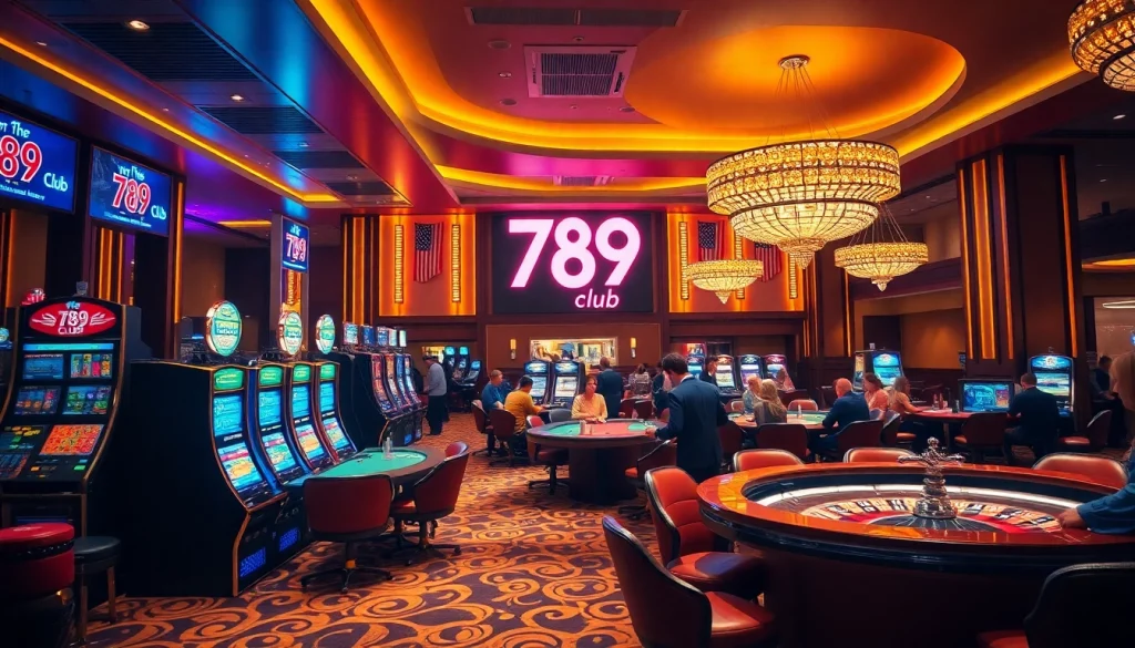 Experience excitement at the 789 club with lively casino games and vibrant slot machines.