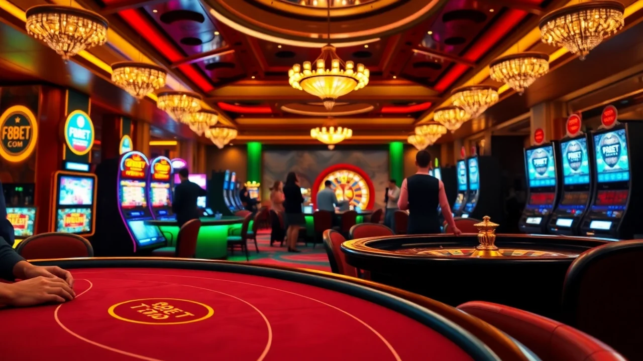 Experience thrilling betting action at F8BET COM with exciting games and vibrant casino atmosphere.