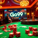 Experience high-stakes action at Go99 with vibrant casino gaming excitement and luxurious ambience.