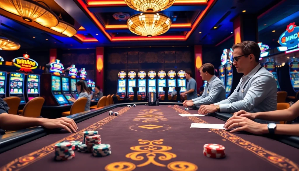 Experience the thrill of MMOO casino with vibrant tables and thrilling live dealer action.