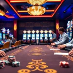 Experience the thrill of MMOO casino with vibrant tables and thrilling live dealer action.