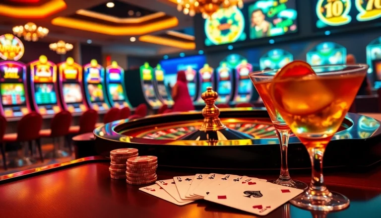 Experience the thrill of 包网 with a luxurious casino scene filled with roulette, slot machines, and cards.